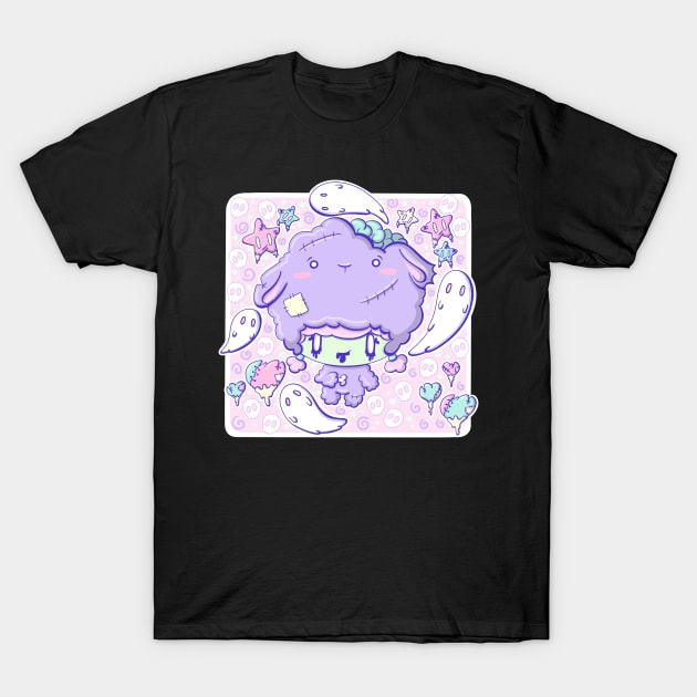 Cute zombie lamb bubble head cutie T-Shirt by studiomogwai